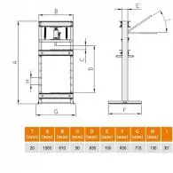 Prasa hydrauliczna 20 ton