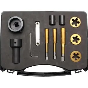 Zestaw do naprawy gwintów szpilek M12 + M14