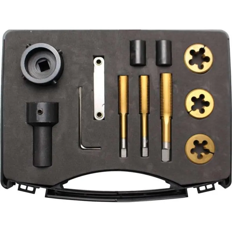 Zestaw do naprawy gwintów szpilek M12 + M14