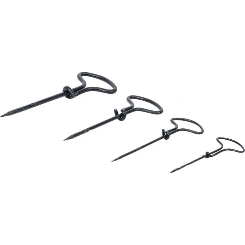 Wiertła ręczne 2-5 mm, 4 szt.