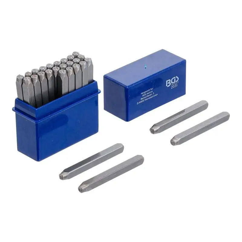 Numeratory - alfabet - wysokość 3 mm