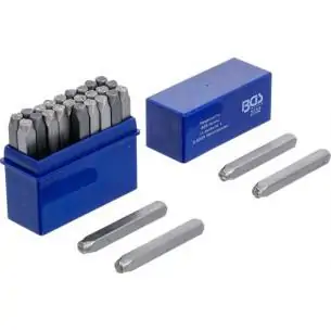 Numeratory - alfabet - wysokość 5 mm