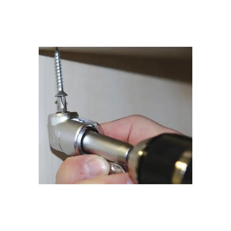 Uchwyt kątowy do bitów 1/4", 10 cz.