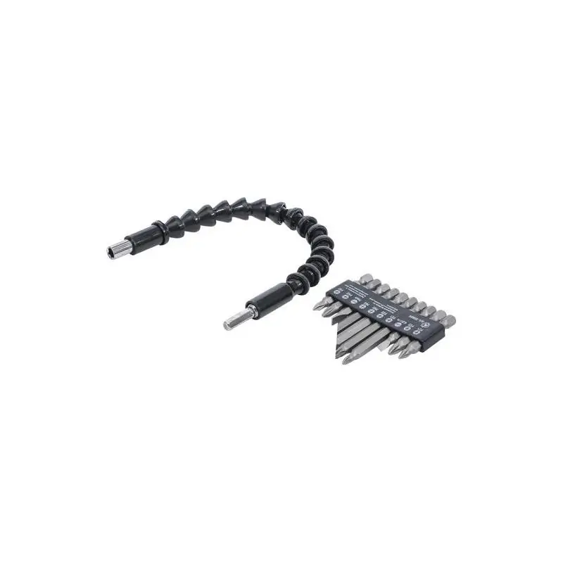 Przedłużka giętka do bitów 1/4", 11 cz.