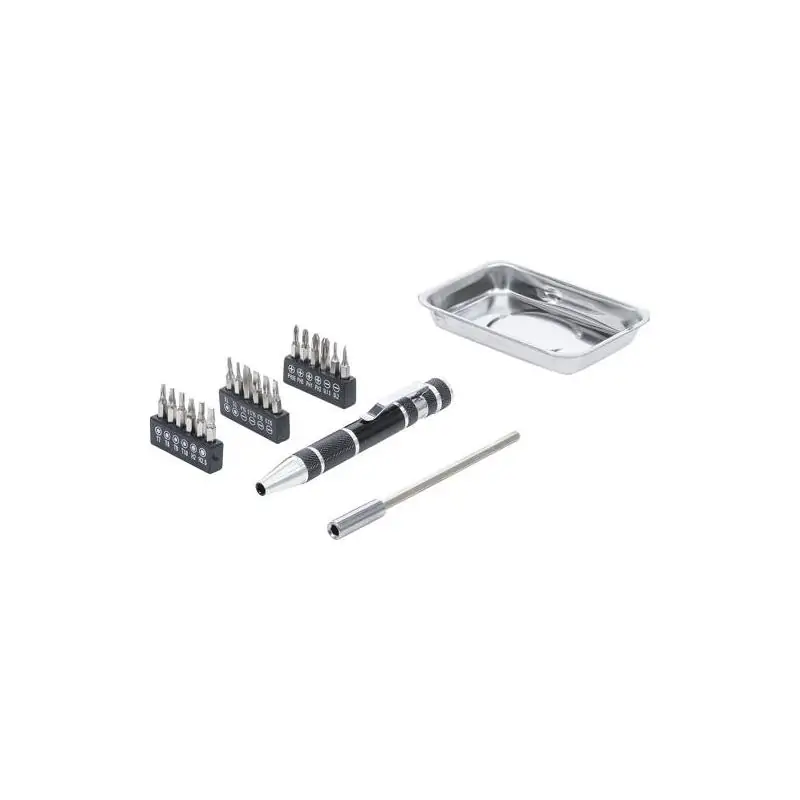 Wkrętak z bitami 21 cz., z miską magnetyczną