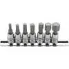 Nasadki imbus 4-12 mm, 1/4", 7 szt.