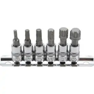 Nasadki wielowpust M4-M12, 6 szt.