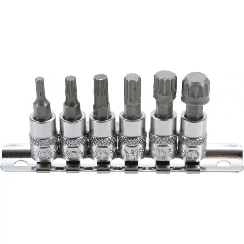 Nasadki wielowpust M4-M12, 6 szt.