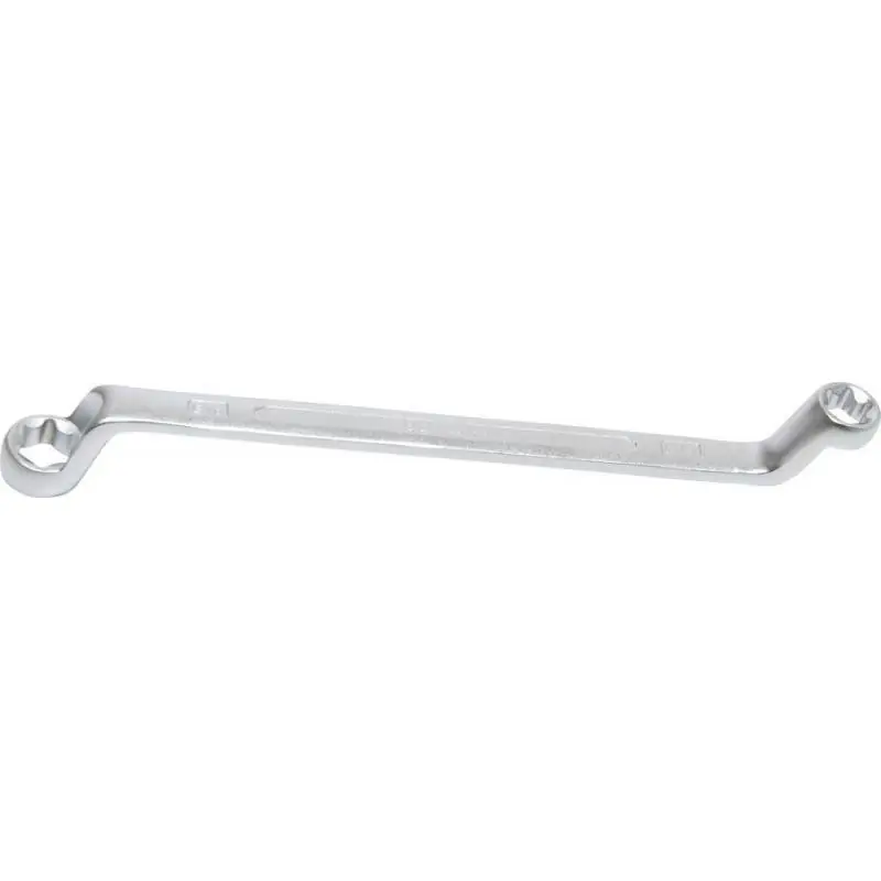 Klucz oczkowy odgięty Torx, E14xE18