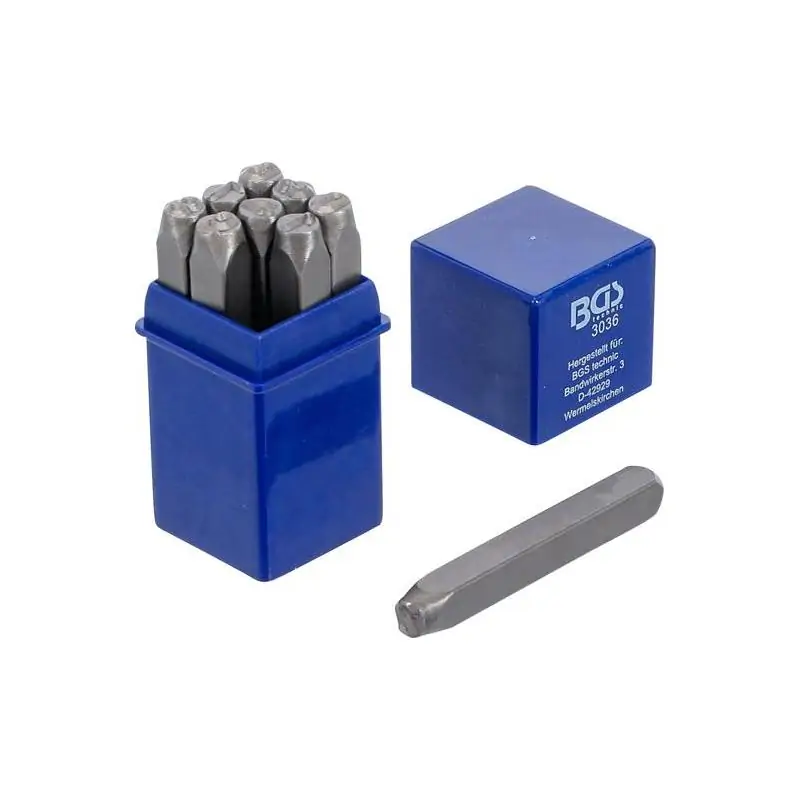 Numeratory - cyfry - wysokość 6 mm