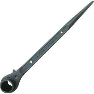 Klucz nasadowy 19x22 mm z grzechotką