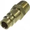 Końcówka męska szybkozłączki US - gwint zewn. 1/4"