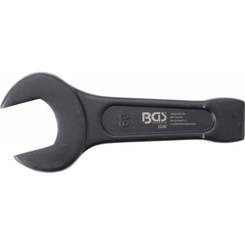 Klucz płaski do pobijania 60 mm