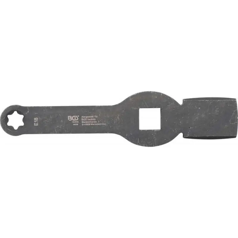 Klucz oczkowy do pobijania Torx E18
