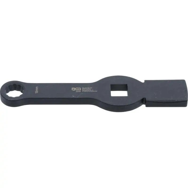 Klucz oczkowy 12-kątny do pobijania 19 mm