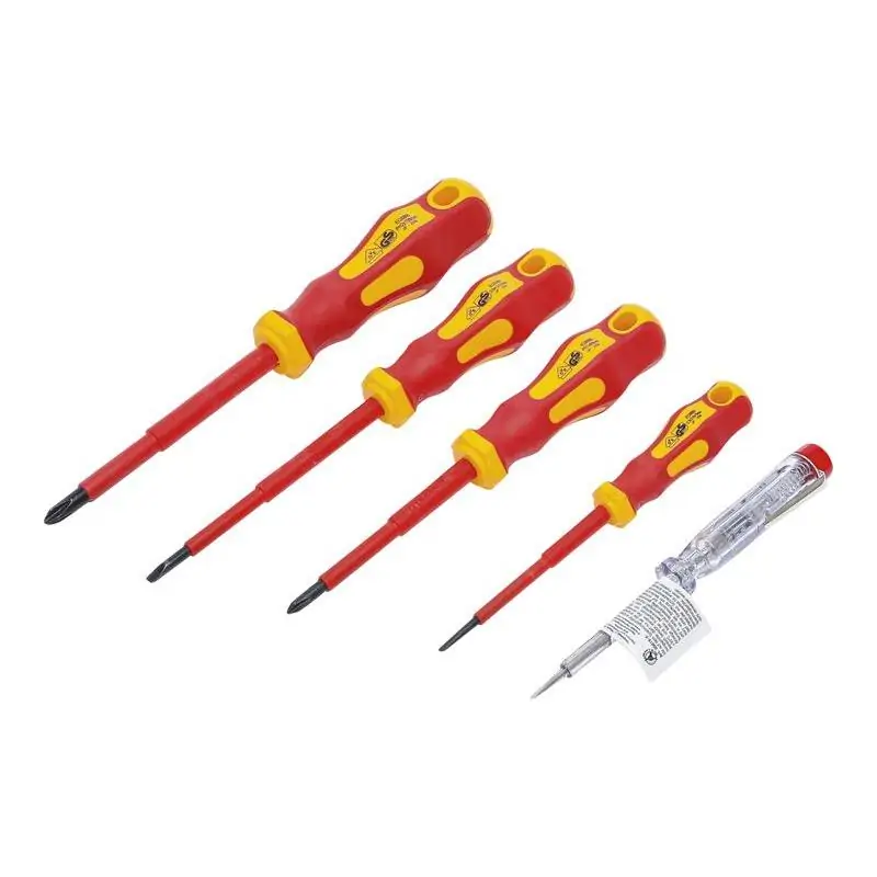 Wkrętaki izolowane 1000V, 5 szt.