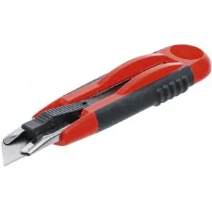 Nóż warsztatowy, wysuwany, 19 mm