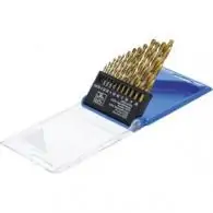 Wiertła tytanowane 1.5-6.5 mm, 13 szt.