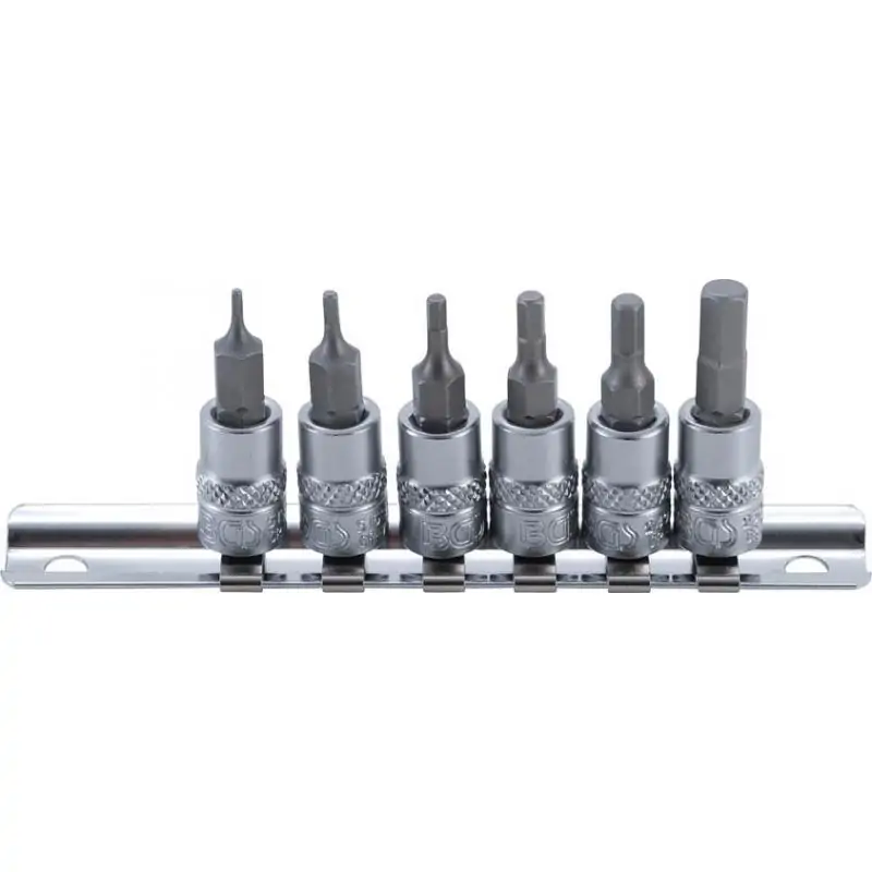 Nasadki imbus 1.5-6 mm, 1/4", 6 szt.