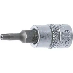 Nasadka 1/4", Torx Plus 5-kątny z otworem TS15 x 38 mm