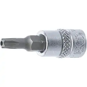 Nasadka 1/4", Torx Plus 5-kątny z otworem TS25 x 38 mm