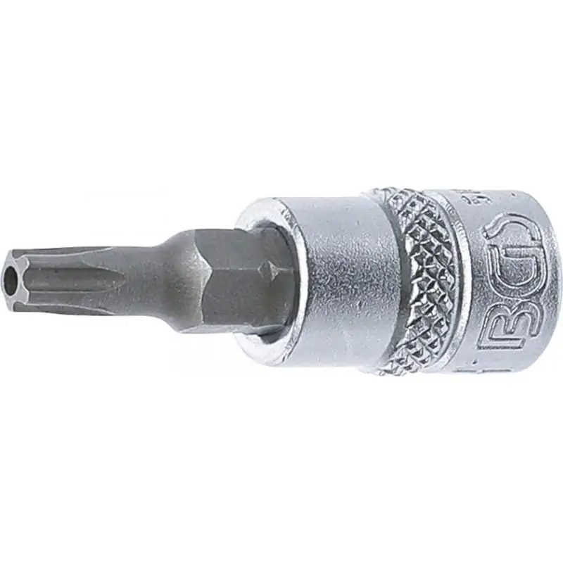 Nasadka 1/4", Torx Plus 5-kątny z otworem TS25 x 38 mm