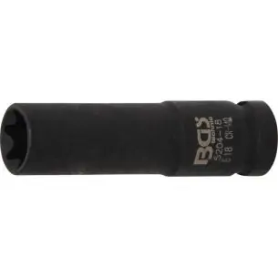 Nasadka 1/2" udarowa Torx E18 x 78 mm, długa
