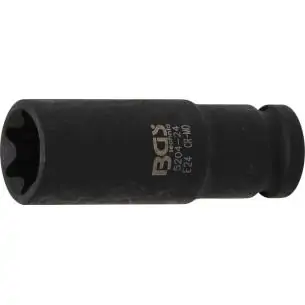 Nasadka 1/2" udarowa Torx E24 x 78 mm, długa