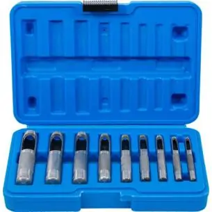 Wycinaki do gumy 3-12 mm, 9 szt.