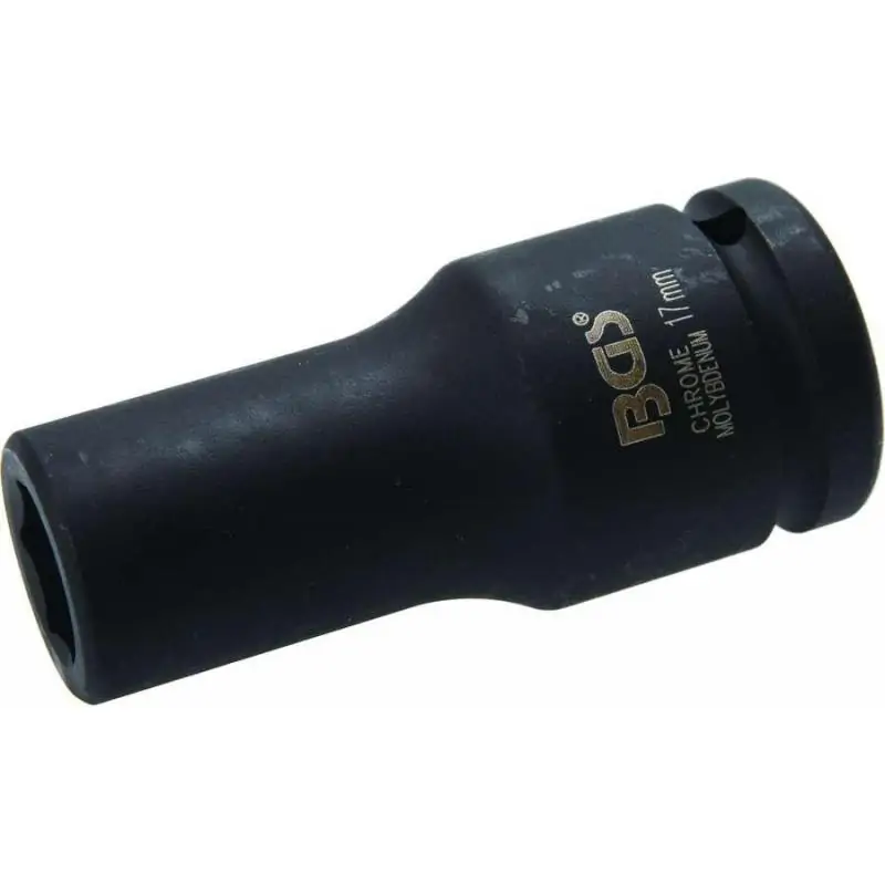 Nasadka 3/4" udarowa 17 mm, 6-kątna, długa