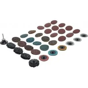 Tarcze do szlifowania i polerowania, 50 mm, 35 szt.