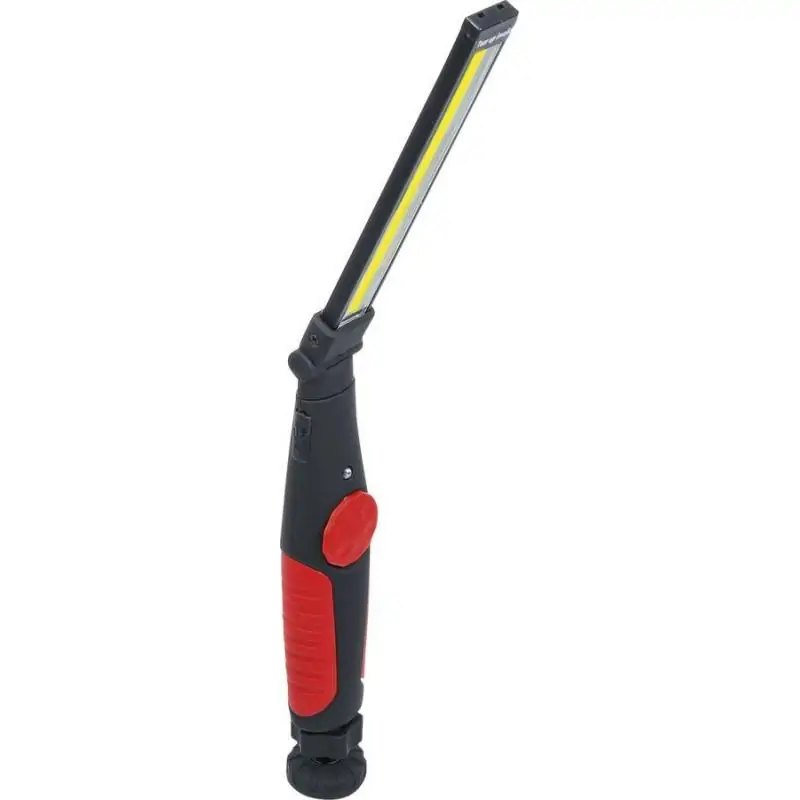 Latarka COB, aku, z przegubem