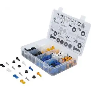 Śrubki i zaślepki, 400 el.