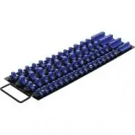 Szyny do nasadek, z 80 szt. 1/4", 3/8", 1/2"