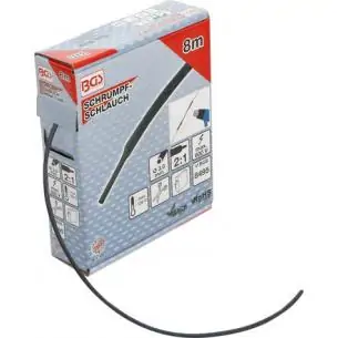 Rękaw termokurczliwy, 3.0 mm, 8 m, czarny