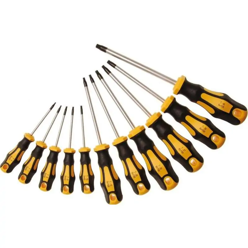 Wkrętaki Torx T8-T40 11 szt.
