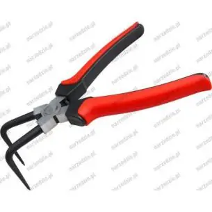 Szczypce seger 185 mm, odgięte 90°