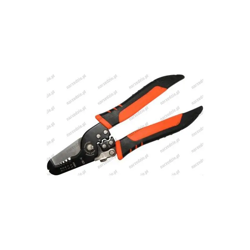 Nożyce do kabli 180 mm, z funkcją usuwania izolacji