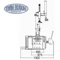 MONTAŻOWNICA DO OPON TWIN BUSCH TW X-93