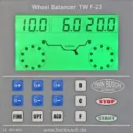 Wyważarka AUTOMATYCZNA do kół TW F-23 TWIN BUSCH