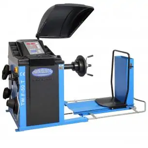 Wyważarka do kół samochodowych dostawczych i ciężarowych TWIN BUSCH TW F-50 T