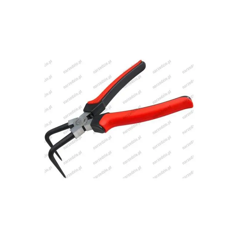 Szczypce seger 185 mm, odgięte 90°