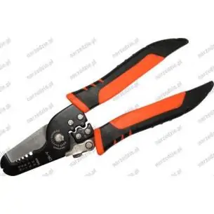 Nożyce do kabli 180 mm, z funkcją usuwania izolacji