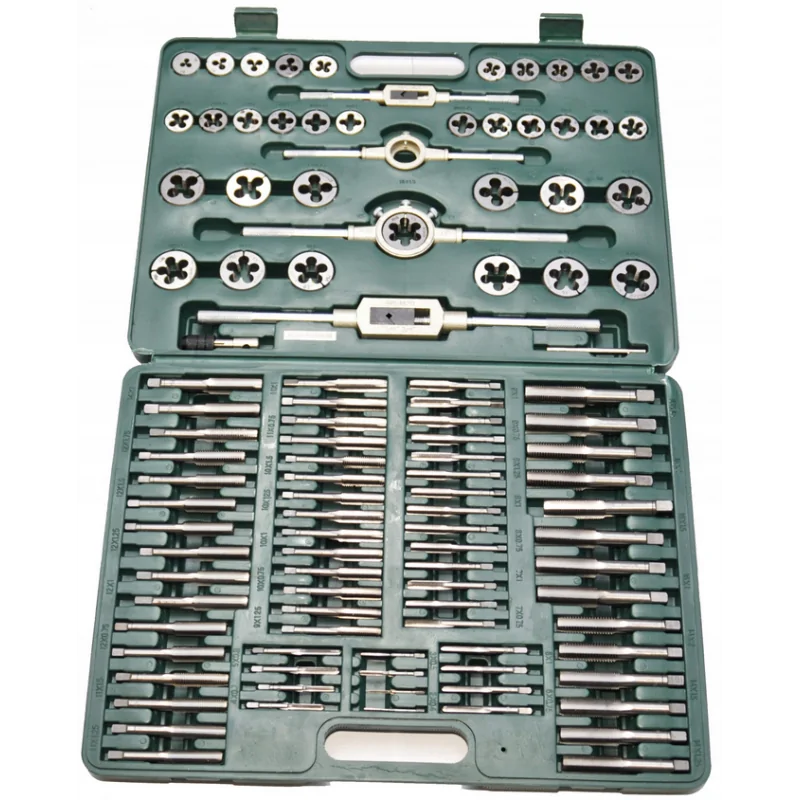 Zestaw gwintowniki i narzynki 110 elementów Mannesmann M53255