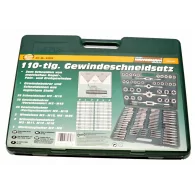 Zestaw gwintowniki i narzynki 110 elementów Mannesmann M53255