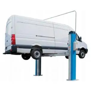 Podnośnik 2-kolumnowy RAVAGLIOLI 5,5 T, prześwit 3000 mm, elektromechaniczny