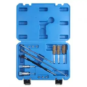 Zestaw do czyszczenia gniazd wtryskiwaczy, szczotki