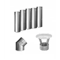 Nagrzewnica na olej opałowy przepracowany Hiton HP125O zestaw