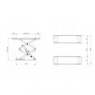 Podnonik no¿ycowy Bestlift N35WPU-L D³ugi 2040mm