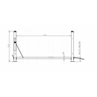 Podnonik 4-kol. parkingowy 4T zestaw mobilny